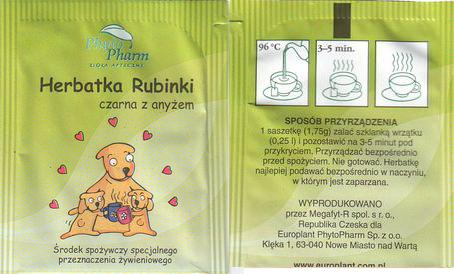 Phyto Pharm Herbatka Rubinki Czarna Z Anyzem