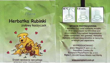 Phyto Pharm Herbatka Rubinki Ziolowy Koszyczek