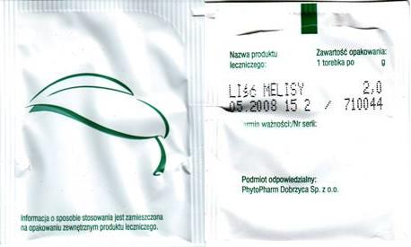 Phyto Pharm Lisc Melisy