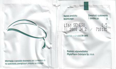 Phyto Pharm Lisc Senesu