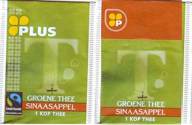 Plus T Groene Thee Sinaasappel Fairtrade