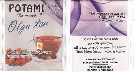 Potami Olga Tea Forest Fruit Tea