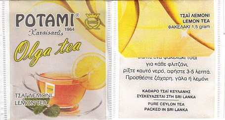 Potami Olga Tea Lemon Tea