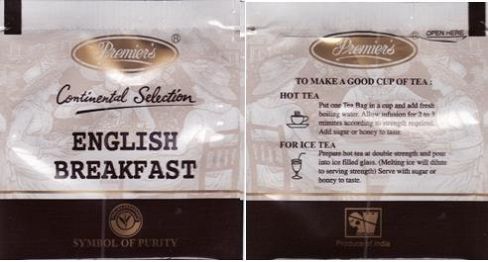 Premiers English Breakfast