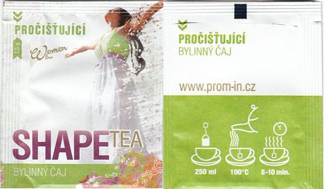 Prom in 01 Women Line Procistujici Shape Tea Bylinný Čaj