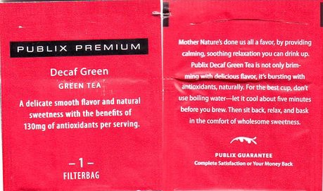 Publix Premium Decaf Green