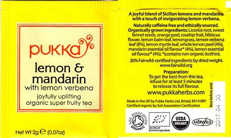 Pukka 05 Lemon & Mandarin 4 Logos