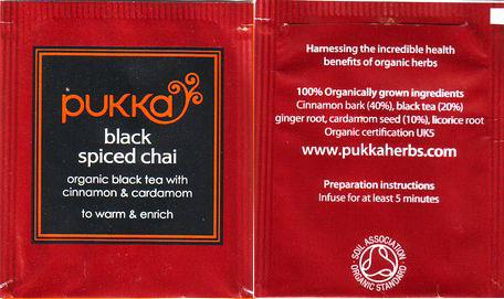 Pukka Black Spiced Chai