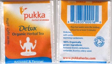 Pukka Detox Aniseed & Fennel