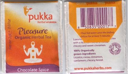 Pukka Pleasure Chocolate Spice