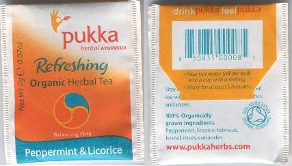 Pukka Refreshing Peppermint Licorice