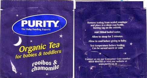 Purity Organic Tea Rooibos & Chamomile