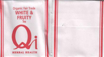 Qi Organic Fair Trade White & Fruity Tea