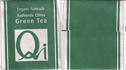 Qi Organic Fairtrade Authentic China Green Tea