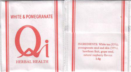 Qi White & Pomegranate