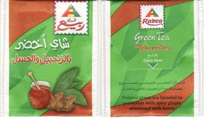 Rabea Green Tea Ginger Honey