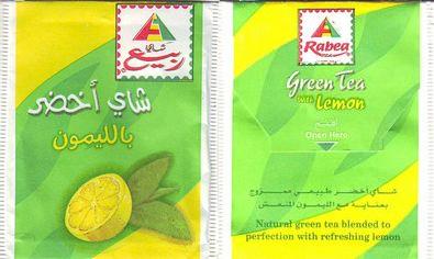 Rabea Green Tea With Lemon