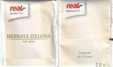 Real Quality Herbata Zielona Earl Grey