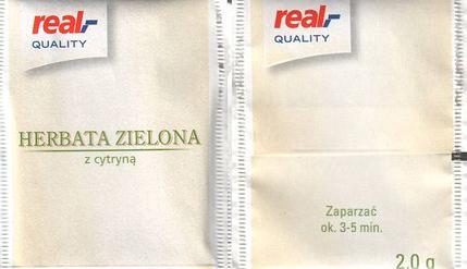 Real Quality Herbata Zielona Z Cytryna