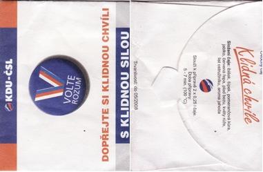 Reklamní KDU-ČSL Ovocný Čaj 2006