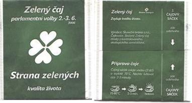 Reklamní Strana Zelených Červen 2006