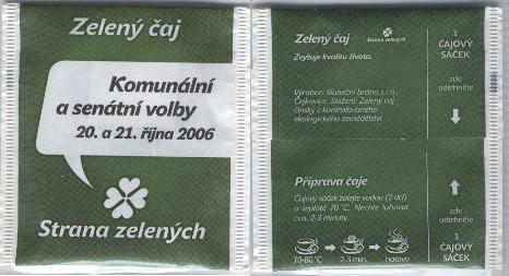 Reklamní Strana Zelených Říjen 2006