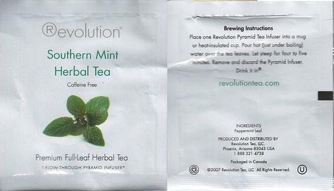 Revolution Southern Mint Herbal Tea