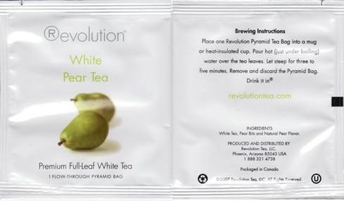 Revolution White Pear Tea