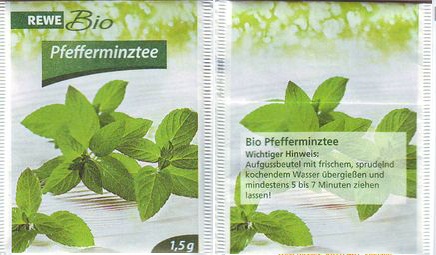 Rewe Bio Pfefferminztee