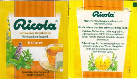 Ricola 01214621 Kräuter