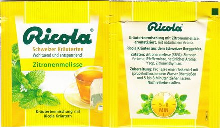 Ricola 01214622 Zitronenmelisse