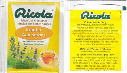 Ricola 03219546 Kräuter