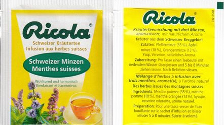 Ricola 03219548 Schweizer Minzen