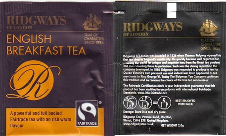 Ridgways Fairtrade English Breakfast Tea