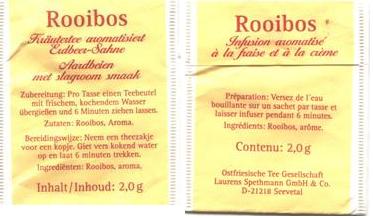 Rooibos Aardbeien Slagrrom