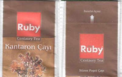 Ruby Centaury Tea Kantaron Cayi