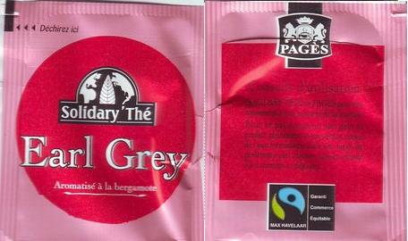 Pages Solidary Thé Earl Grey