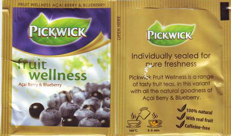 Pickwick 0 Fruit Wellness Acai Berry & Blueberry Foil