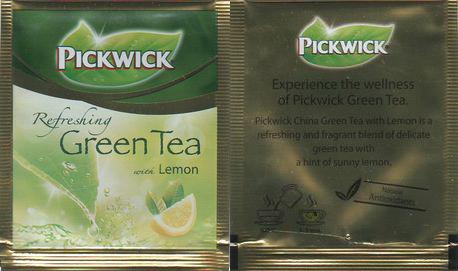 Pickwick 1 Refreshing Green Tea With Lemon