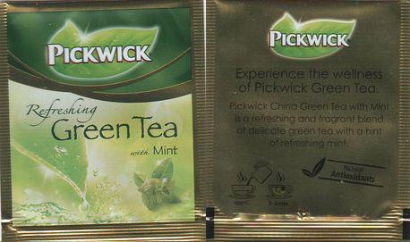 Pickwick 1 Refreshing Green Tea With Mint