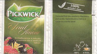 Pickwick 10 002 060 Fruit Amour Gyumolcstea a Malna a Szeder Es a Vanilia Izevel