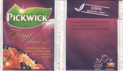 Pickwick 10 002 064 Fruit Amour Erdeigyumolcsok Vanilia Izevel