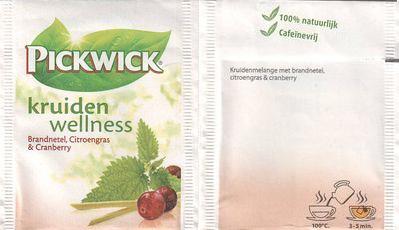 Pickwick 10 004 670 Kruiden Wellness Brandnetel Citroengras & Cranberry