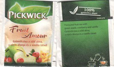 Pickwick 10 005 474 Fruit Amour Zold Alma Voros Afonya Vanilia Izevel