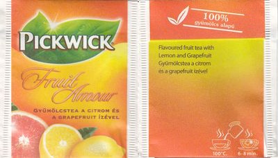 Pickwick 10 006 256 Fruit Amour Gyumolcstea a Citrom Es a Grapefruit Izevel