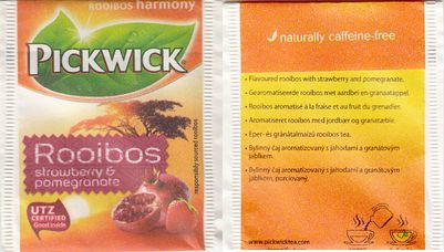 Pickwick 10 006 289 Rooibos Strawberry & Pomegranate