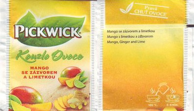 Pickwick 10 007 342 Kouzlo Ovoce Mango se Zázvorem a Limetkou