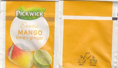 Pickwick 10 009 250 Exotic Mango Lime & Ginger