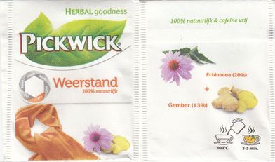 Pickwick 10 010 279 Herbal Goodness Weerstand