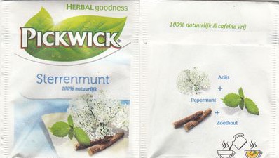 Pickwick 10 010 283 Herbal Goodness Sterrenmunt